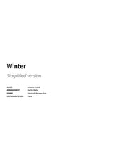 Winter - Title Page