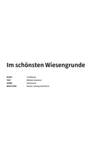 Im schönsten Wiesengrunde - Title Page