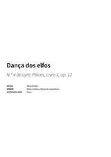 Dança dos elfos - Title Page