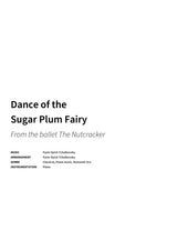 Dance of the Sugar Plum Fairy - Title Page