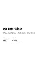 Der Entertainer - Title Page
