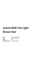 Jeanie With The Light Brown Hair - Title Page