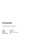 O Inverno - Title Page