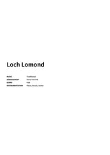 Loch Lomond - Title Page