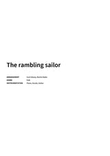 The rambling sailor - Title Page