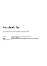 Au coin du feu - Title Page