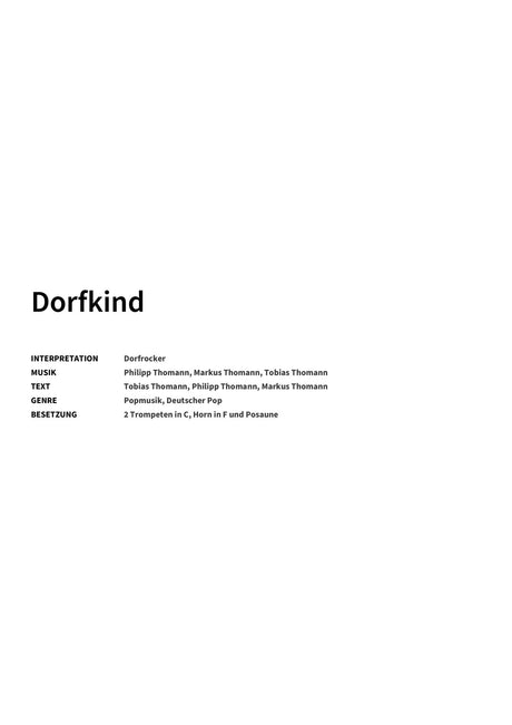 Dorfkind - Title Page