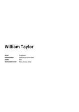 William Taylor - Title Page