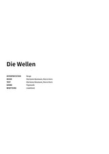 Die Wellen - Title Page