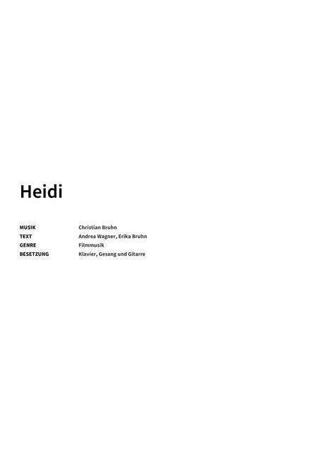 Heidi - Title Page