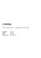 L’Artiste - Title Page