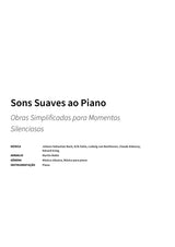 Sons Suaves ao Piano - Title Page