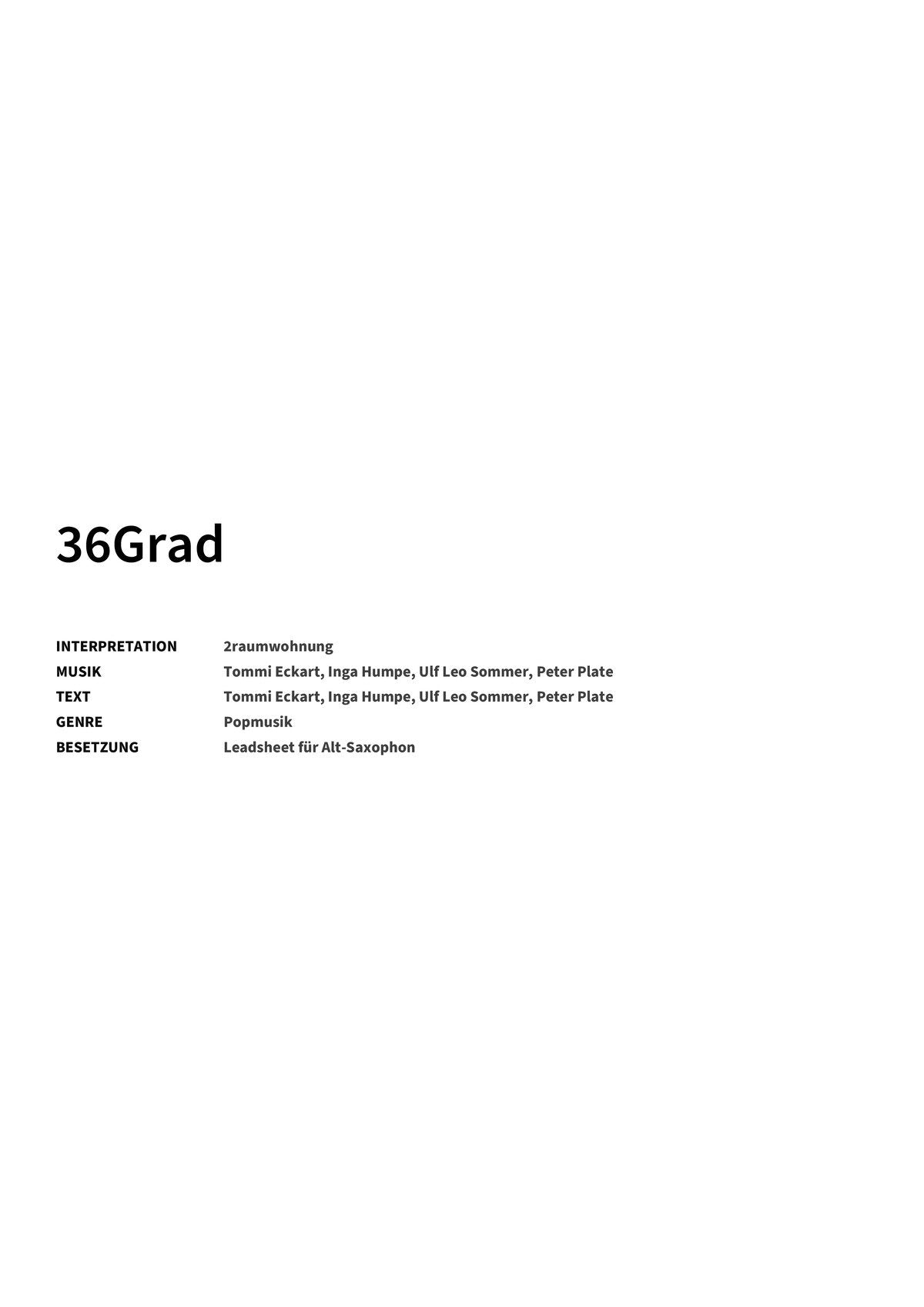 36Grad - Title Page