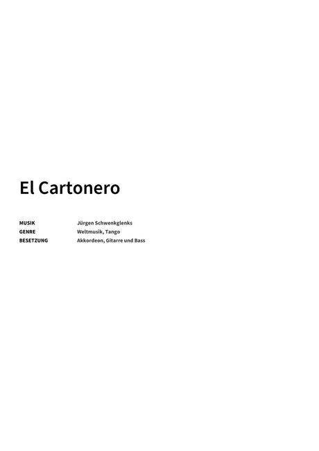 El Cartonero - Title Page
