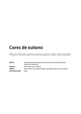 Cores de outono - Title Page