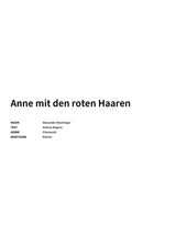 Anne mit den roten Haaren - Title Page