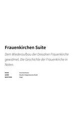 Frauenkirchen Suite - Title Page