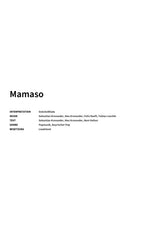 Mamaso - Title Page