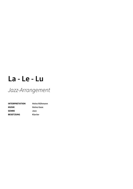 La - Le - Lu - Title Page