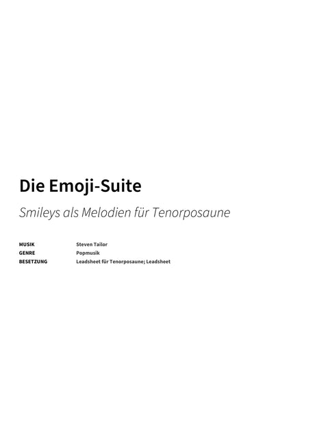 Die Emoji-Suite - Title Page