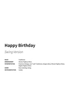 Happy Birthday - Title Page