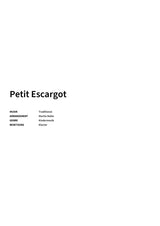 Petit Escargot - Title Page