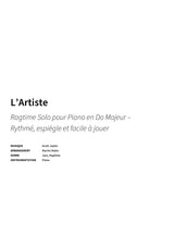 L’Artiste - Title Page