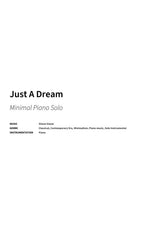 Just A Dream - Title Page