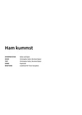 Ham kummst - Title Page