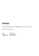 Echoes - Title Page