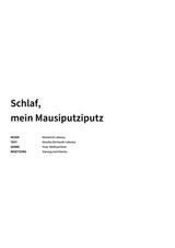 Schlaf, mein Mausiputziputz - Title Page