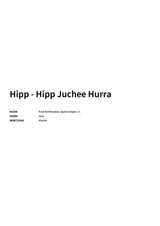Hipp - Hipp Juchee Hurra - Title Page