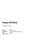 Happy Birthday - Title Page