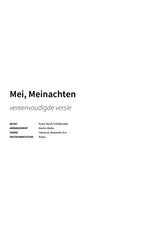 Mei, Meinachten - Title Page
