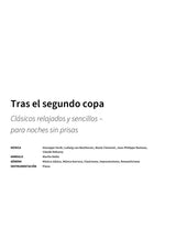Tras el segundo copa - Title Page