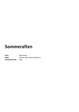 Sommeraften - Title Page