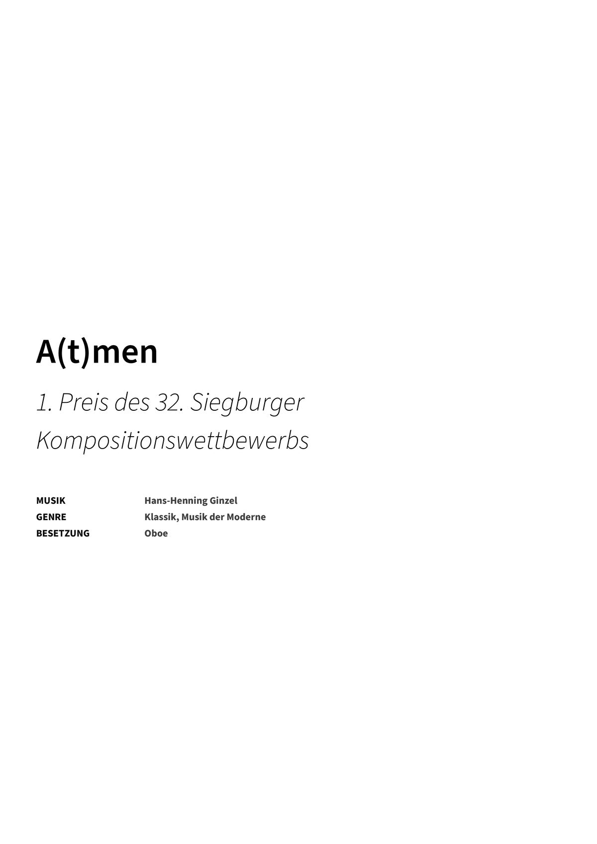 A(t)men - Title Page