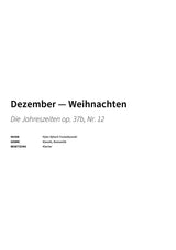 Dezember — Weihnachten - Title Page