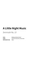 A Little Night Music - Title Page