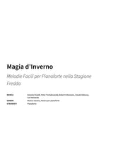 Magia d’Inverno - Title Page