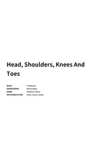 Head, Shoulders, Knees And Toes - Title Page