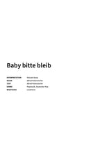 Baby bitte bleib - Title Page