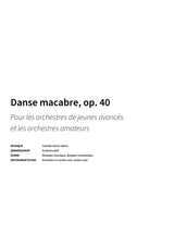 Danse macabre, op. 40 - Title Page