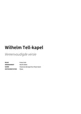 Wilhelm Tell-kapel - Title Page