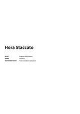 Hora Staccato - Title Page