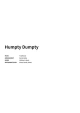 Humpty Dumpty - Title Page