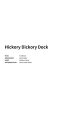 Hickory Dickory Dock - Title Page