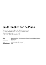Luide Klanken aan de Piano - Title Page