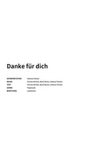 Danke für dich - Title Page