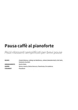 Pausa caffè al pianoforte - Title Page